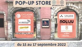 pop-up store Beyond My Bike